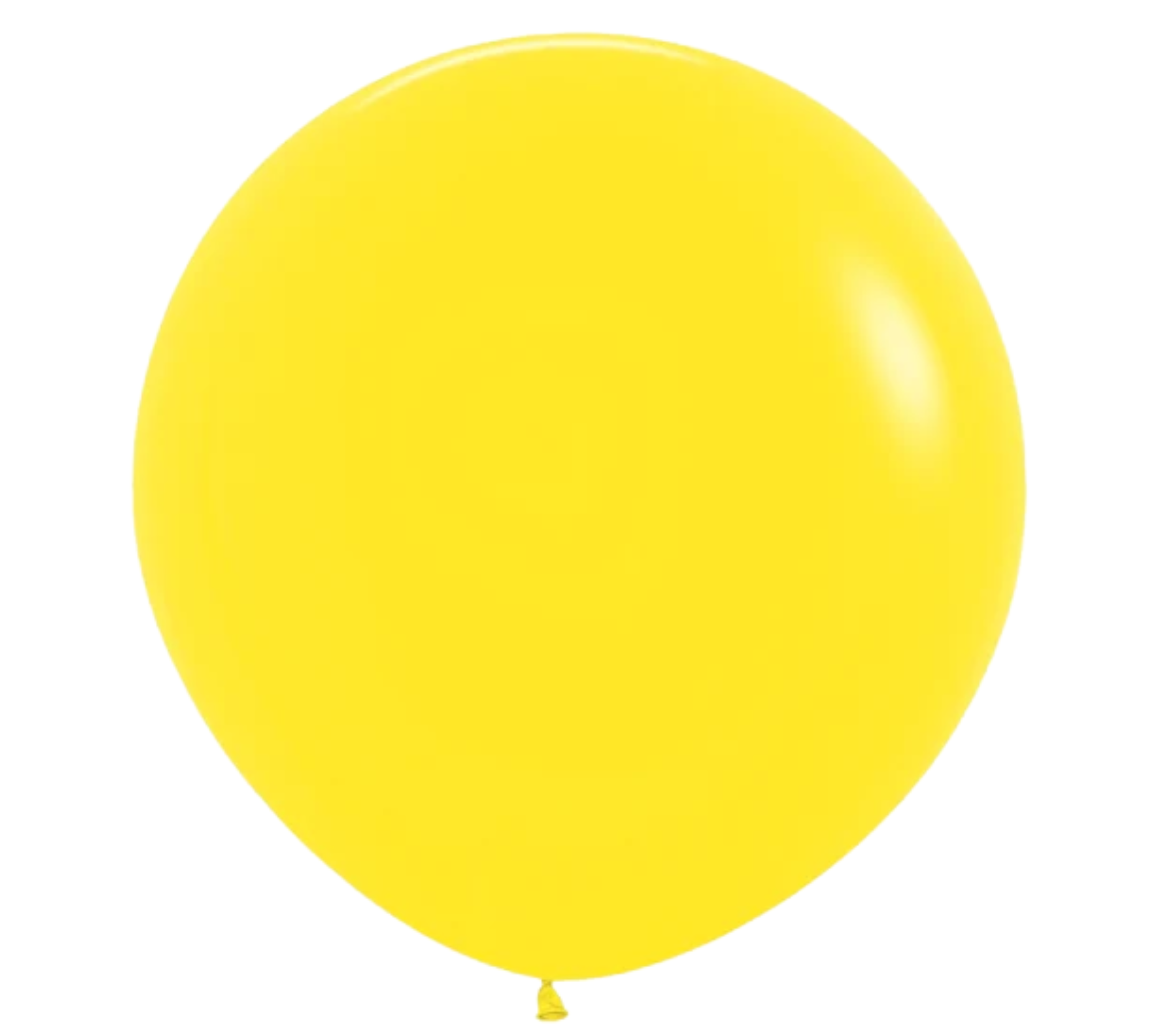 24 Inch Sempertex Fashion Yellow Latex Balloons 10 Count Wholesale