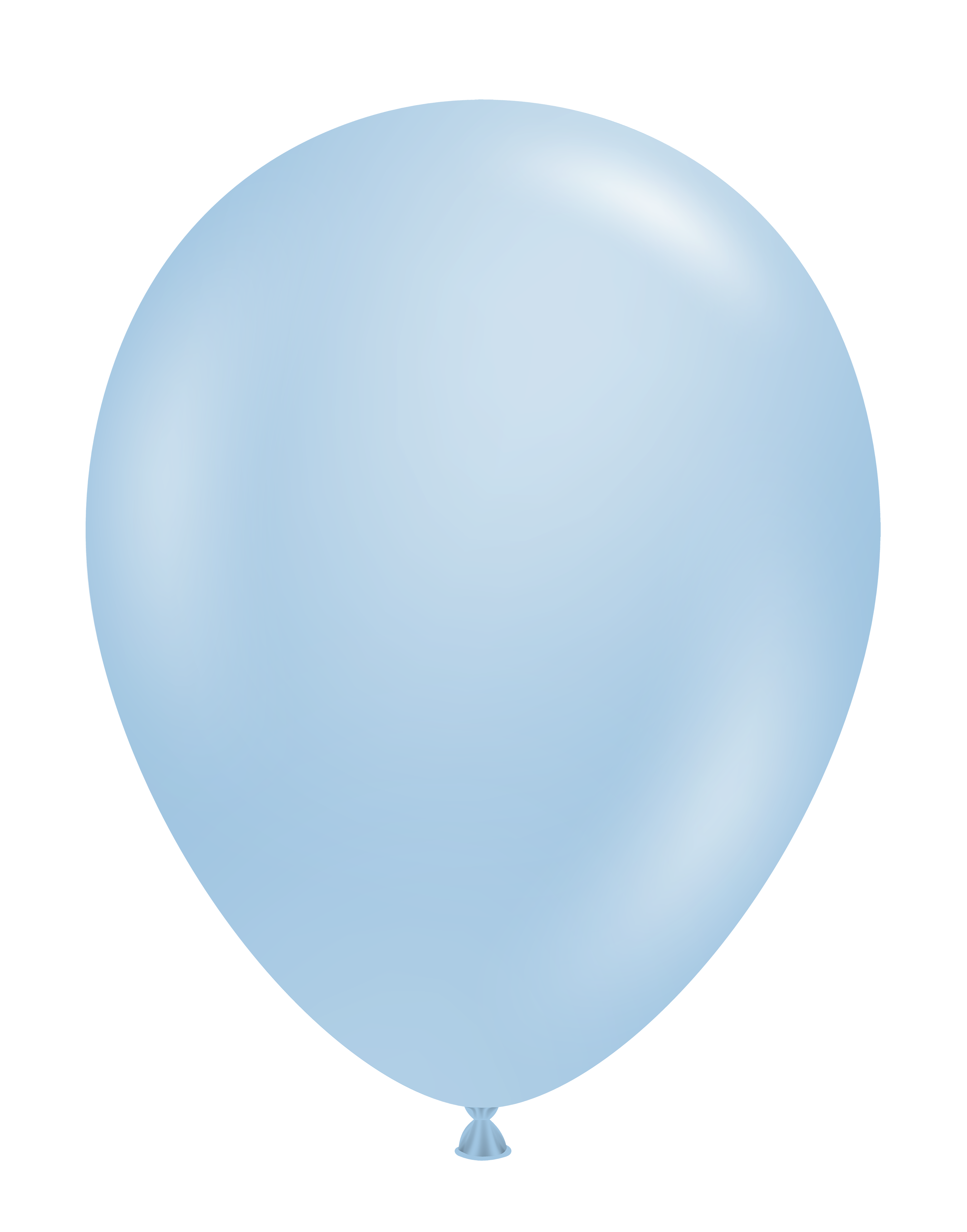 5 Inch Tuftex Metallic Pearlized Sky Blue Latex Balloons | 50 Count -  Wholesale Balloons