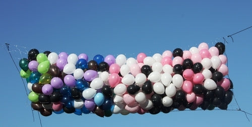 Buy PMU Balloon Drop - Release Net Pre-Strung Black Netting, Holds 1000 9  or 500 11 Pkg/1 Online at desertcartINDIA