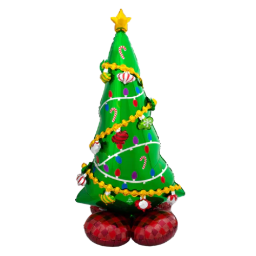 39 Opal Christmas Tree Foil Balloon