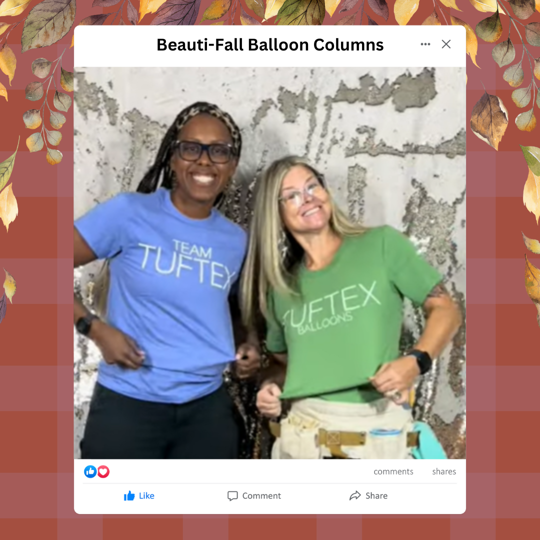 Tuftex Tip: Beauti-Fall Balloon Columns