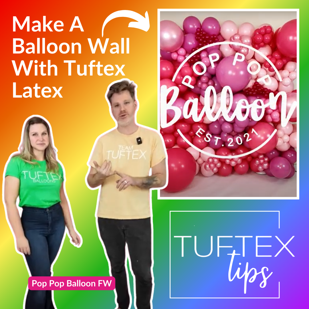 Tuftex Tips: Bold Balloon Wall | Perfect For Valentin's Day Events!