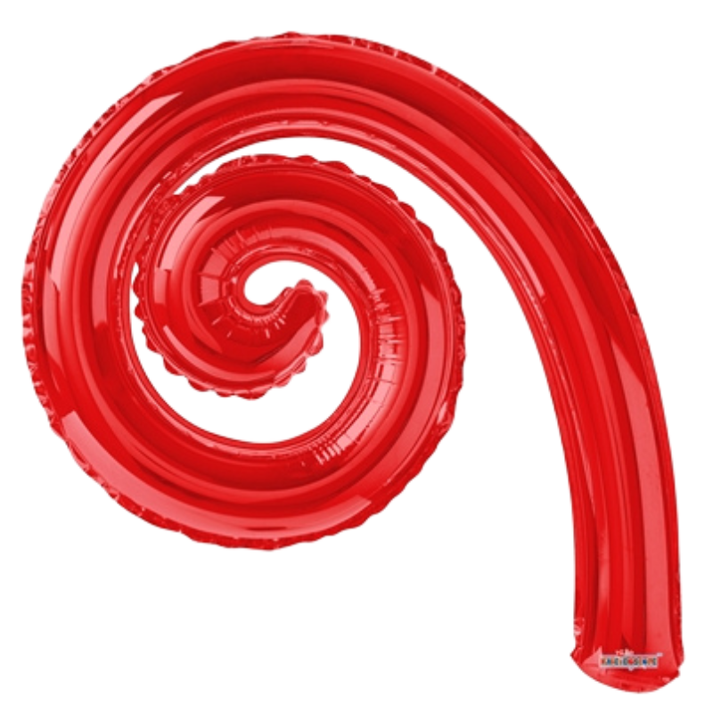 14" Kurly Spiral Airfill Balloons | Buy 5 Or More Save 20%