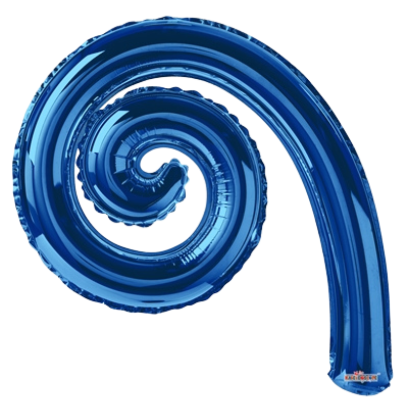 14" Kurly Spiral Airfill Balloons | Buy 5 Or More Save 20%