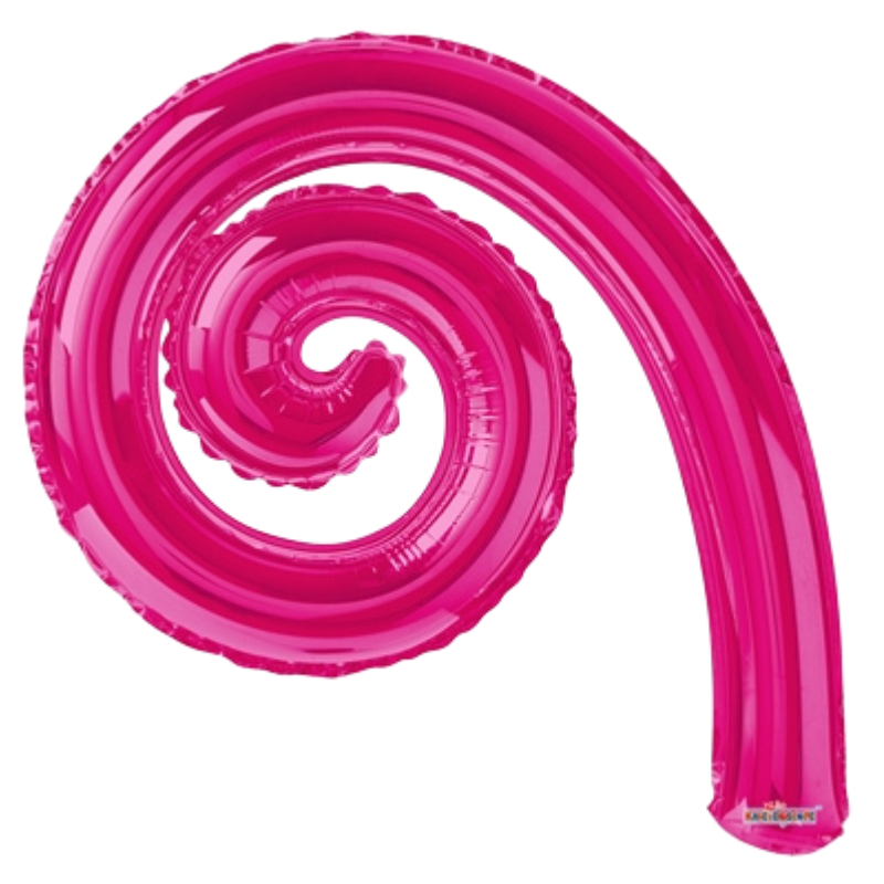 14" Kurly Spiral Airfill Balloons | Buy 5 Or More Save 20%