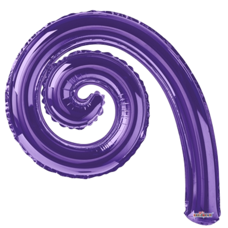 14" Kurly Spiral Airfill Balloons | Buy 5 Or More Save 20%