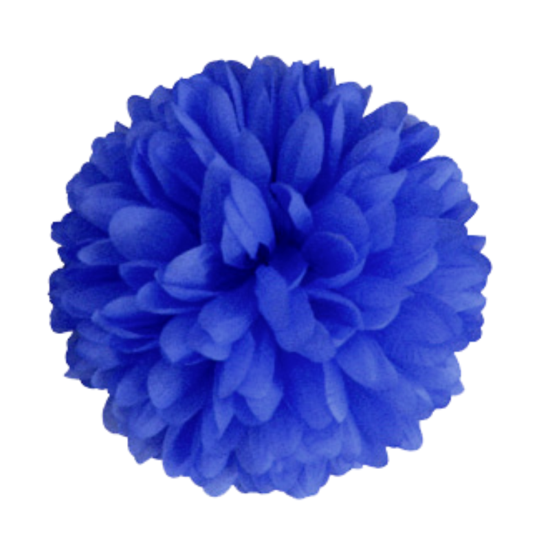 6 1/2" Artificial Silk Mum - 15 Layers | 1 Count