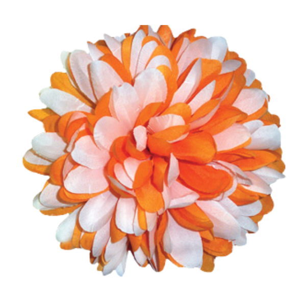 6 1/2" Artificial Silk Mum - 15 Layers | 1 Count