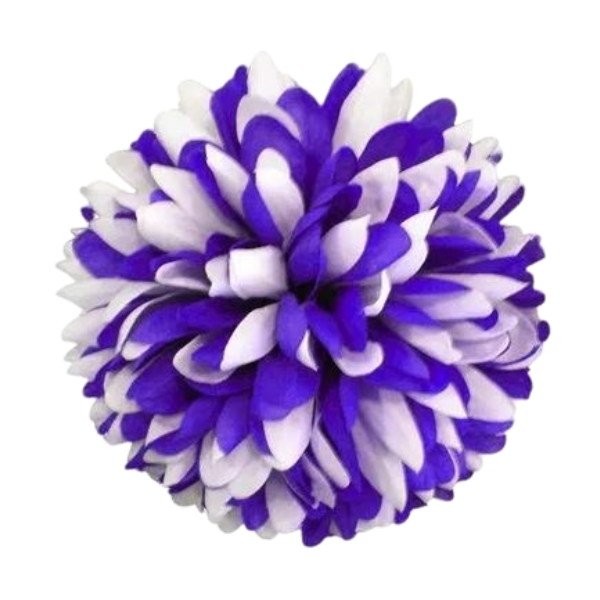 6 1/2" Artificial Silk Mum - 15 Layers | 1 Count