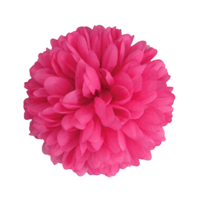 6 1/2" Artificial Silk Mum - 15 Layers | 1 Count