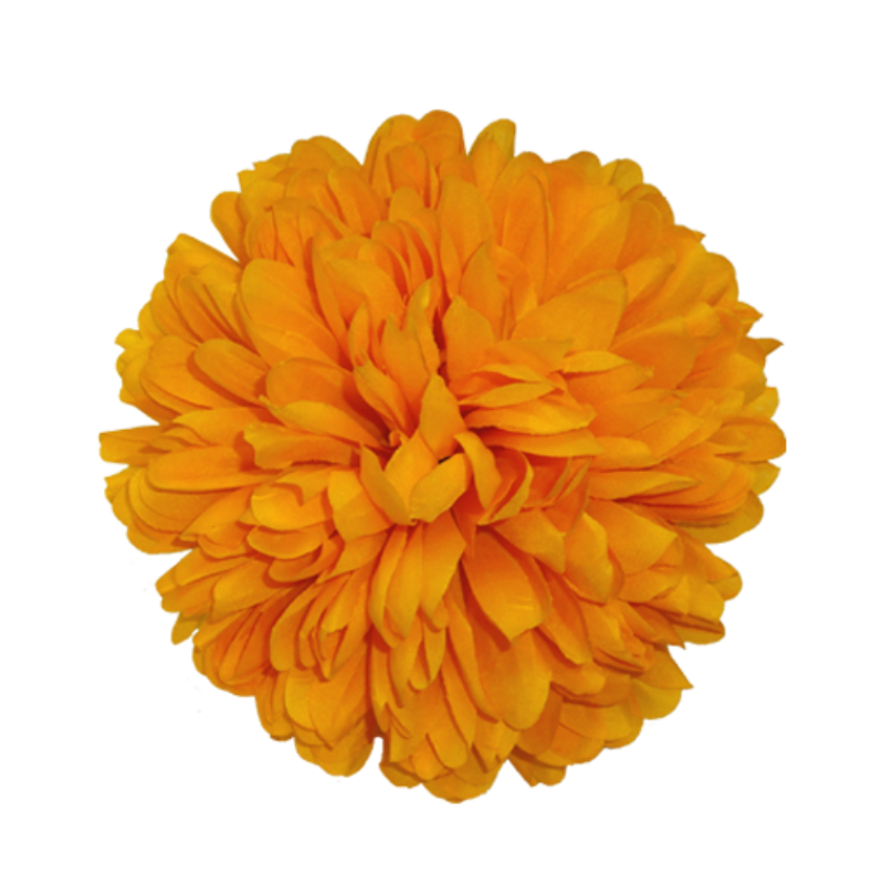 6 1/2" Artificial Silk Mum - 15 Layers | 1 Count