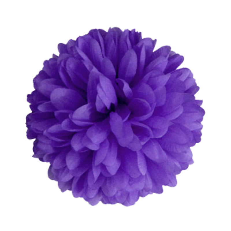 6 1/2" Artificial Silk Mum - 15 Layers | 1 Count