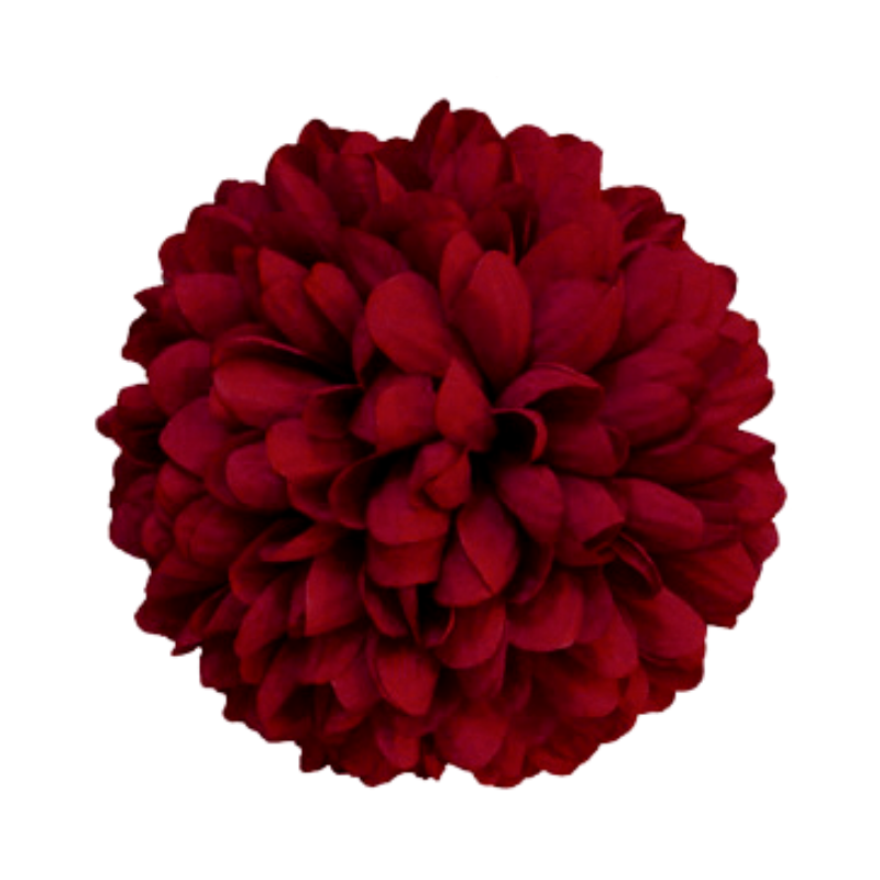 6 1/2" Artificial Silk Mum - 15 Layers | 1 Count