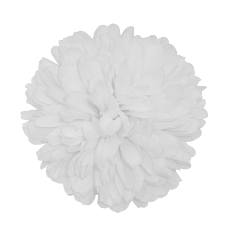 6 1/2" Artificial Silk Mum - 15 Layers | 1 Count