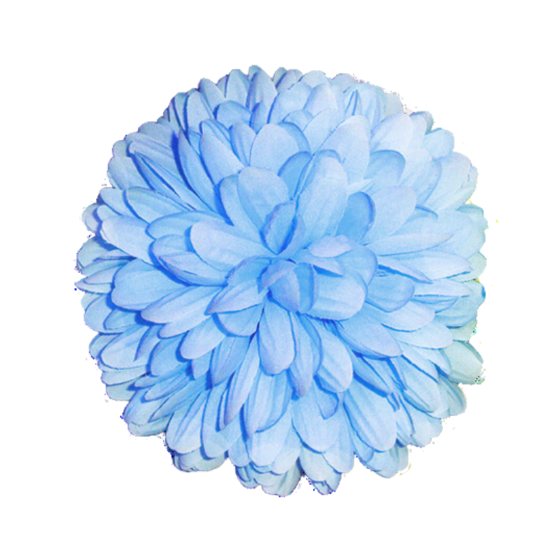 6 1/2" Artificial Silk Mum - 15 Layers | 1 Count