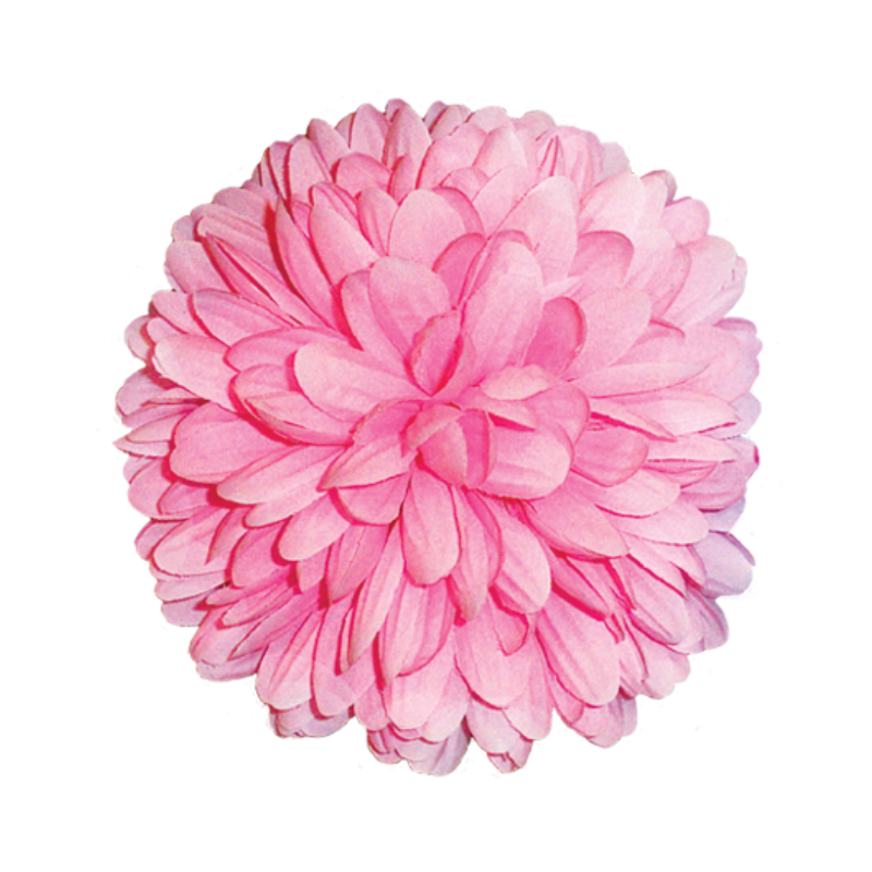 6 1/2" Artificial Silk Mum - 15 Layers | 1 Count