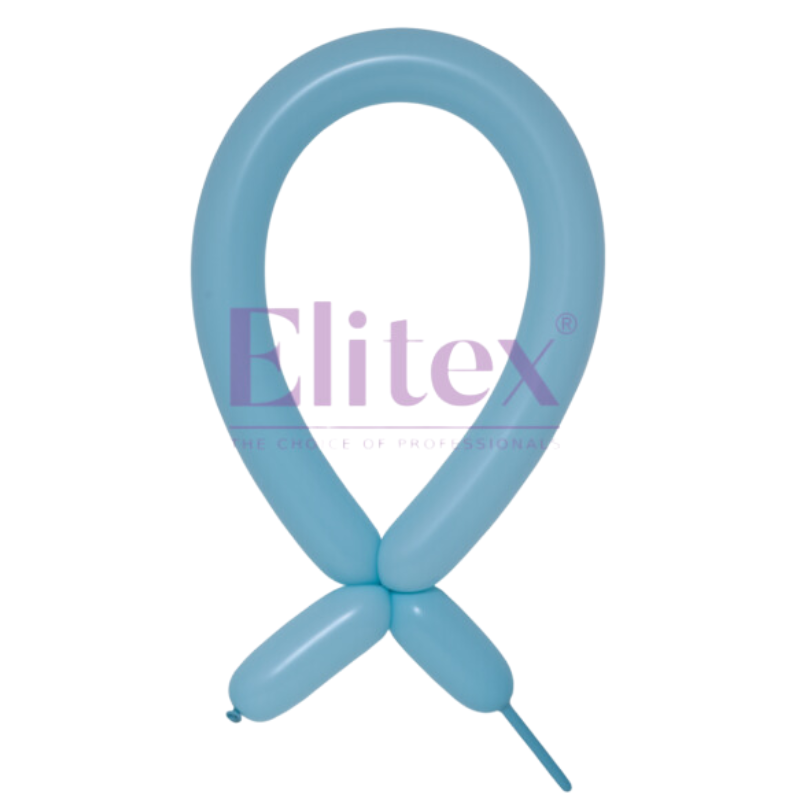 260 Elitex Baby Blue Pastel Modeling - Twisting Balloons | 50 Count