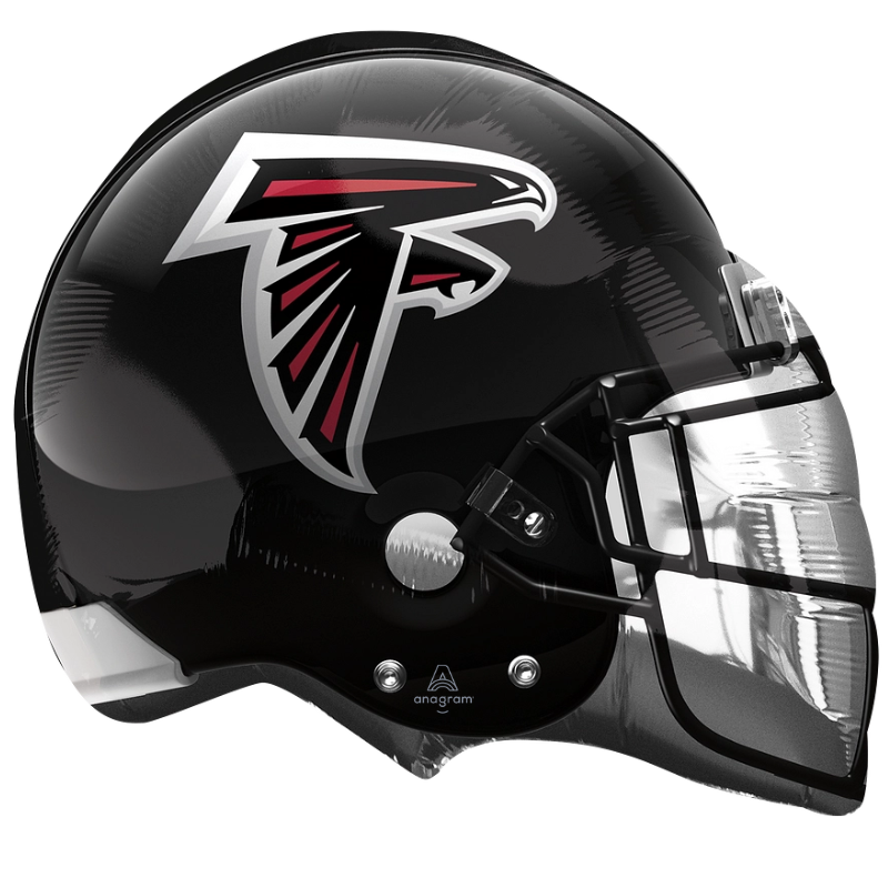 Globo de aluminio para casco de la NFL de los Atlanta Falcons de 21"