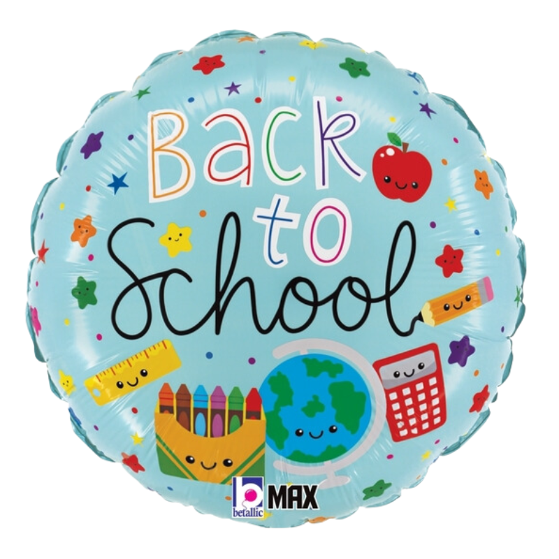 18" Betallic Back To School Foil Balloon | Buy 5 Or More Save 20%