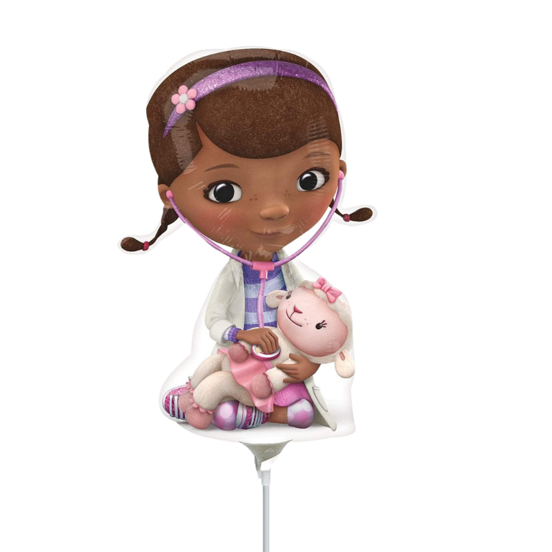 14" Anagram Doc McStuffins Airfill Foil Balloon | Buy 5 Or More Save 20%