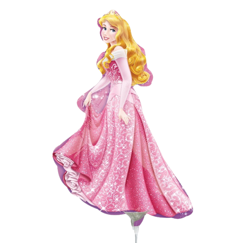 14" Anagram Princess Aurora - Sleeping Beauty Airfill Foil Balloon | Buy 5 Or More Save 20%