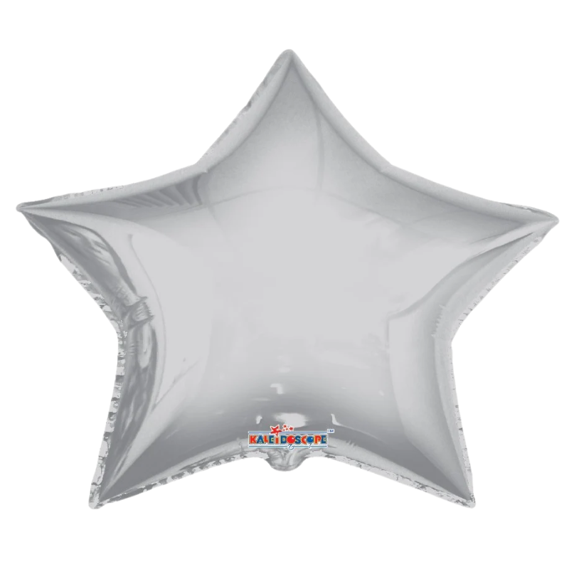 36" Conver Silver Foil Star Balloon | 1 Count