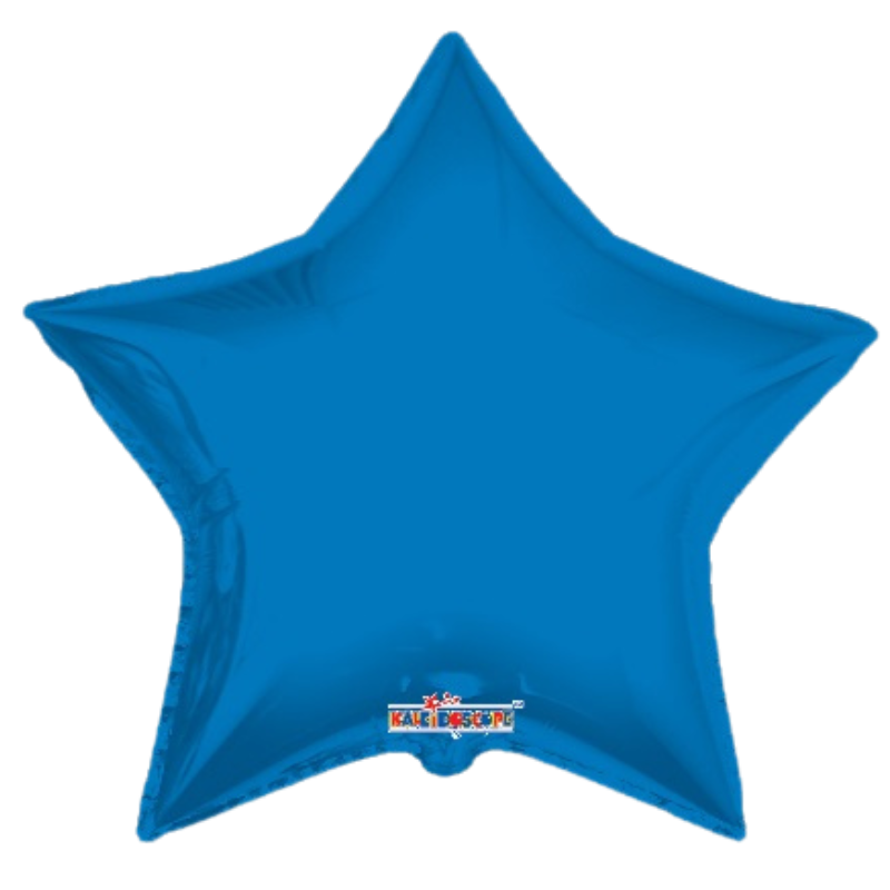 36" Conver Royal Blue Foil Star Balloon | 1 Count