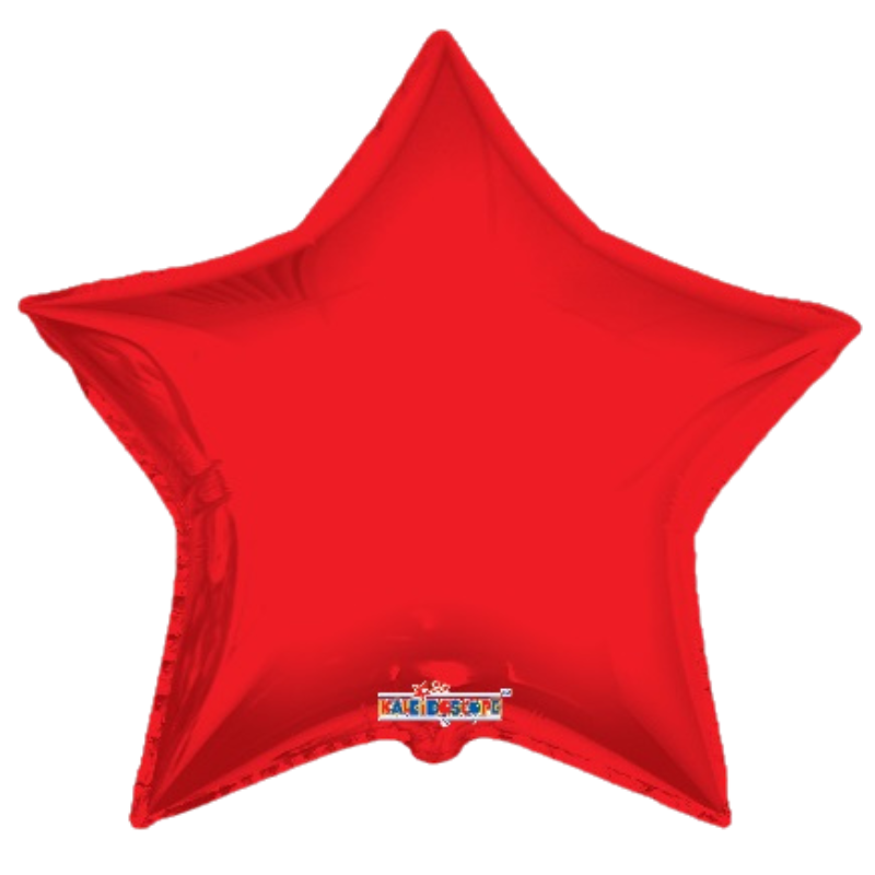 36" Conver Red Foil Star Balloon | 1 Count