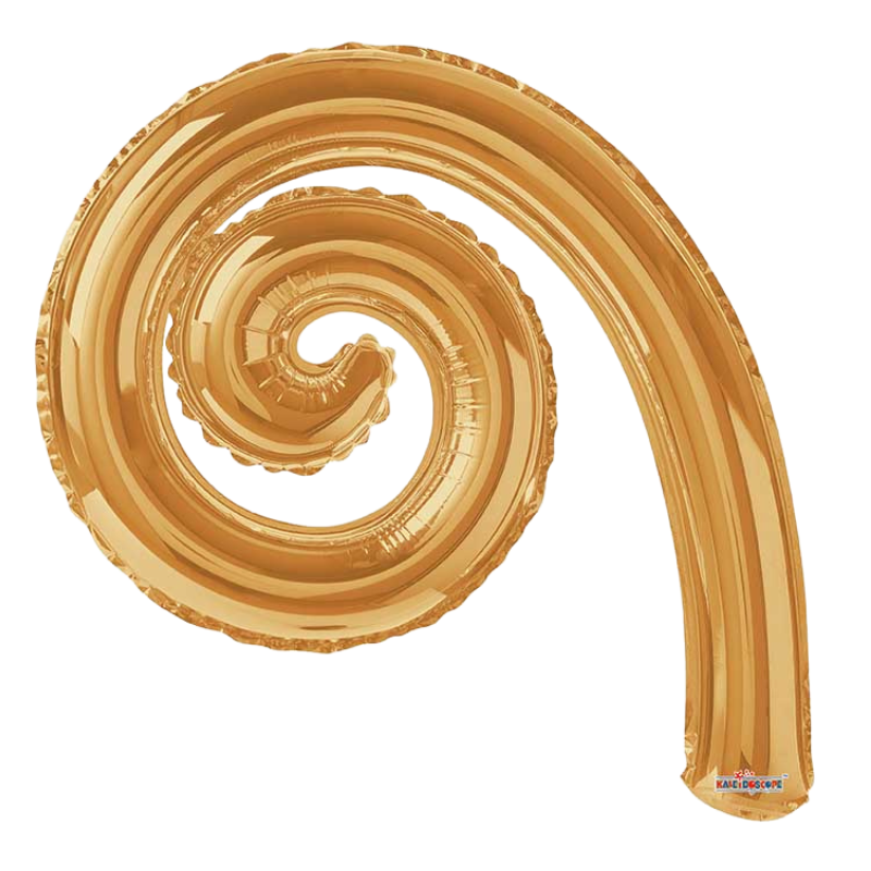 14" Kurly Spiral Airfill Balloons | Buy 5 Or More Save 20%