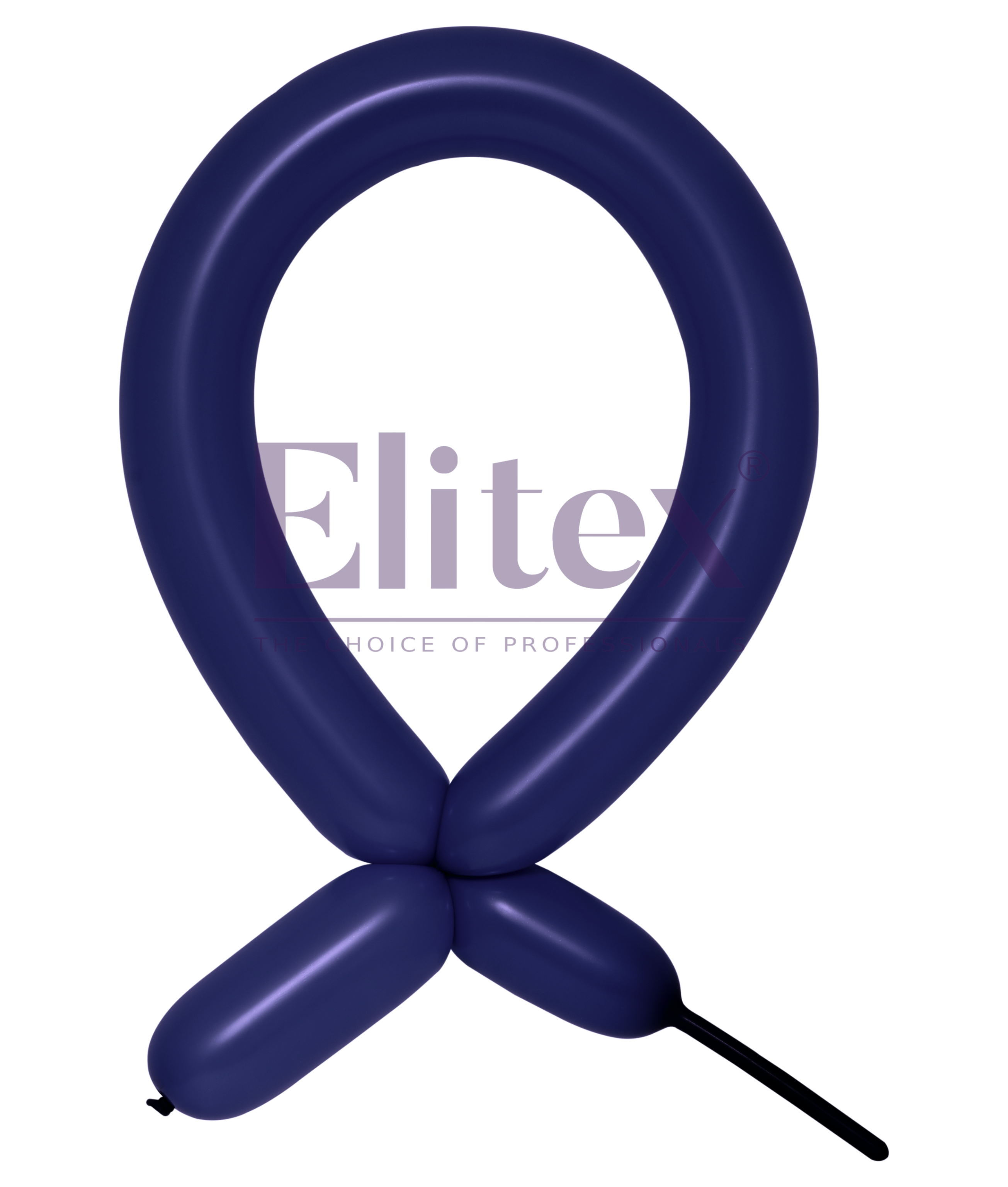 260 Elitex Navy Blue Standard Modeling - Twisting Balloons | 50 Count