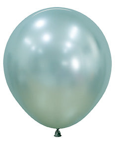 18" Sempertex Silk Cool Mint Latex Balloons | 25 Count