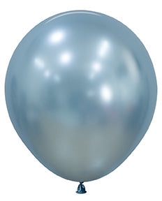 18" Sempertex Silk Arctic Blue Latex Balloons | 25 Count