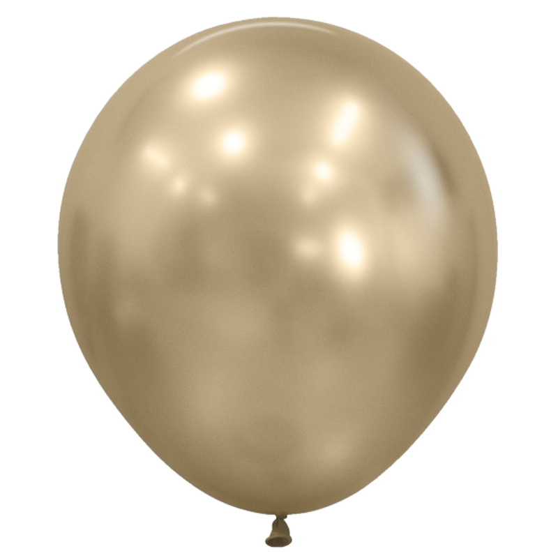 18" Sempertex Silk Gold Dust Pearl Latex Balloons | 25 Count