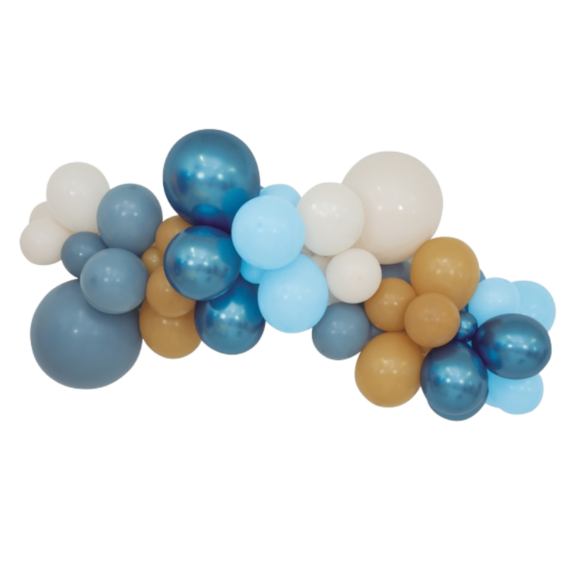 8' Sempertex Charming Blue Balloon Garland Kit | 1 Kit