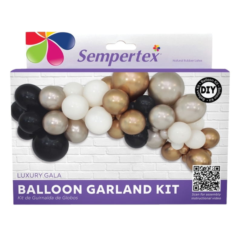 8' Sempertex Luxury Gala Balloon Garland Kit | 1 Kit