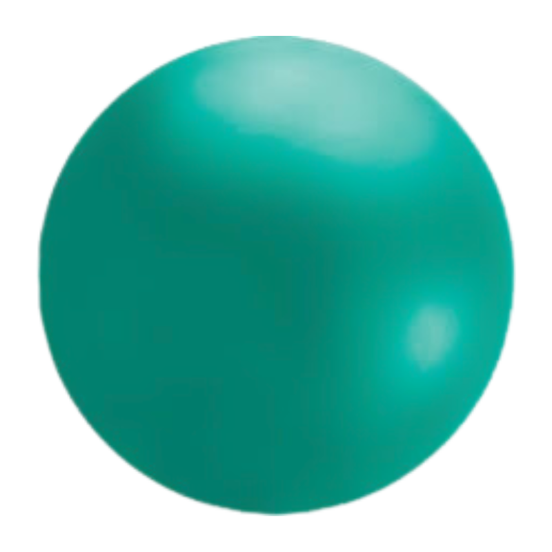 66" Green Pioneer Giant Cloudbuster™ Chloroprene Balloons - 5.5 Feet  | 1 Count