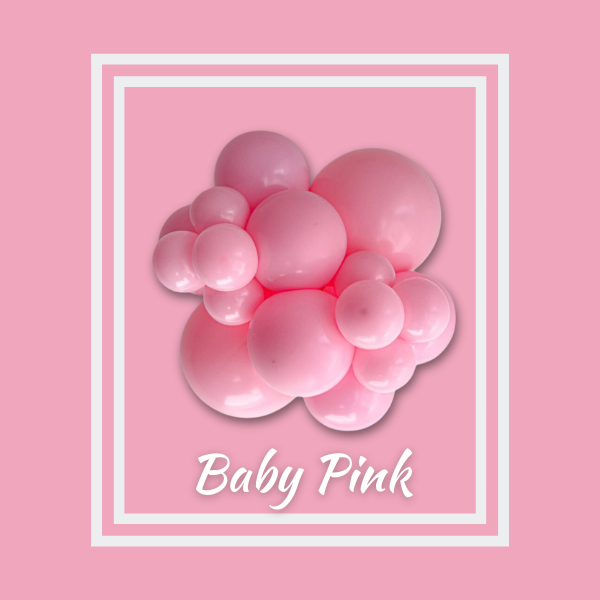 17" TUFTEX Baby Pink Latex Balloons | 72 Count