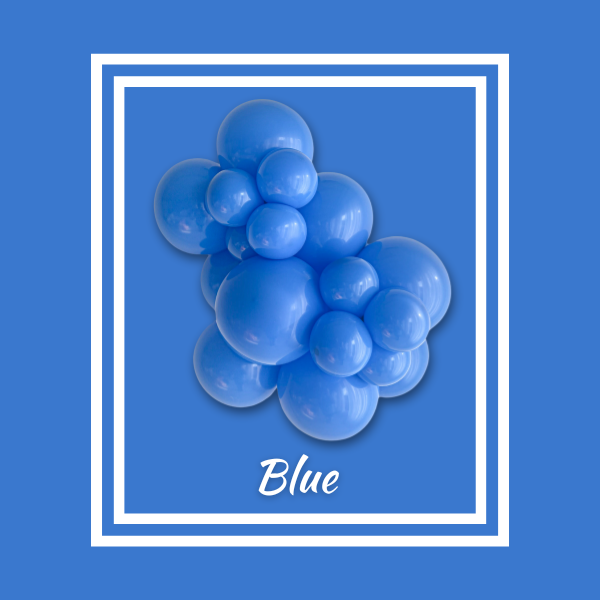 24" TUFTEX Blue Latex Balloons | 25 Count