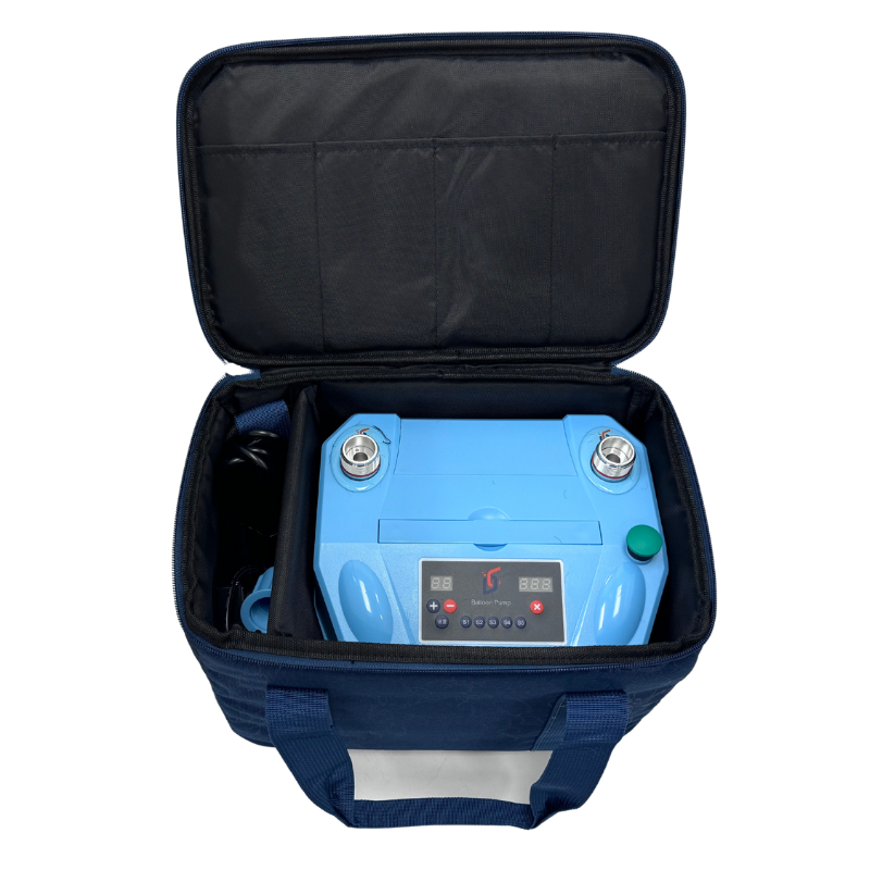 CD-618 Quantitative Electric Balloon Inflator | Includes Digital Sizer & Foot Pedal!