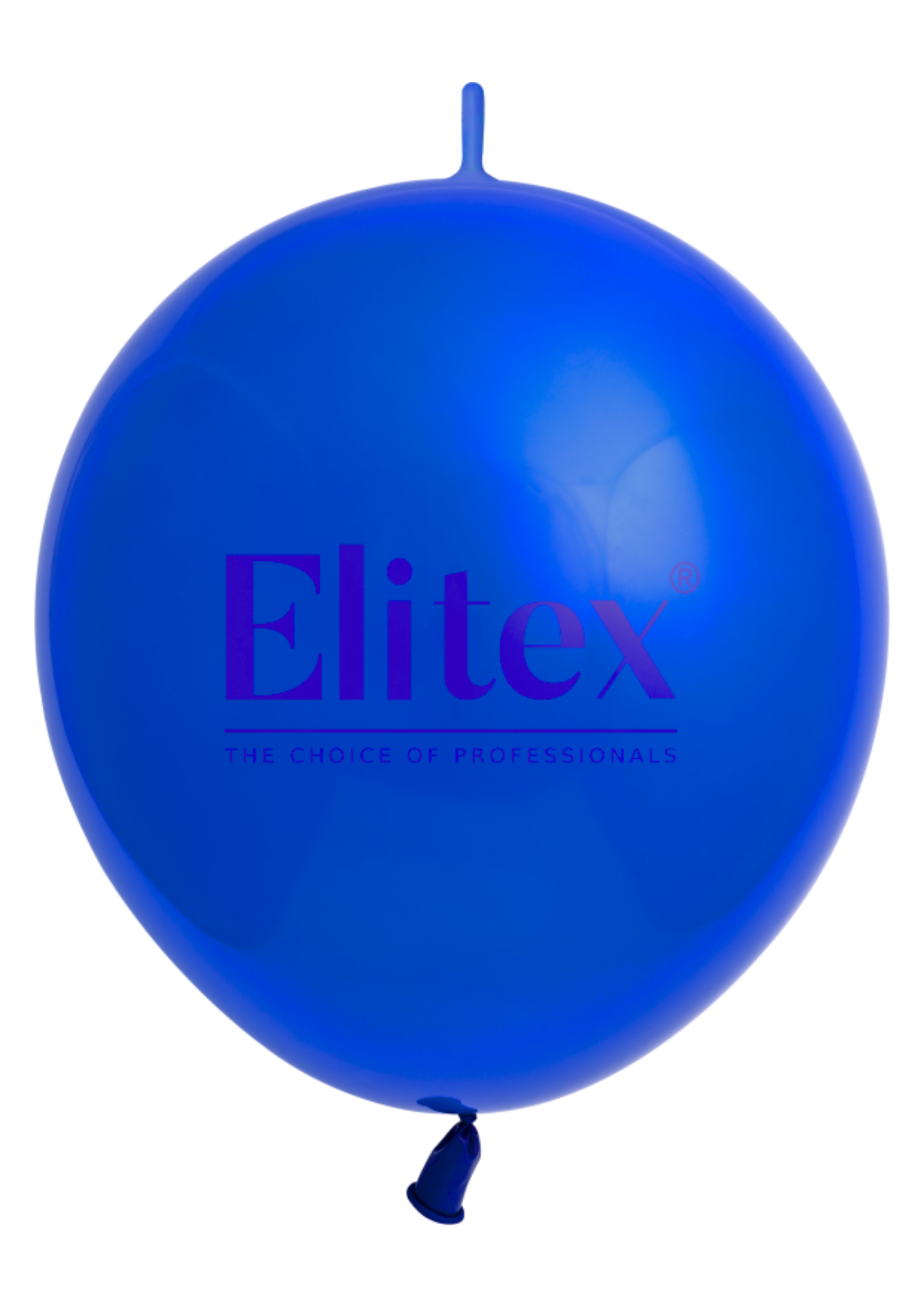 6" Elitex Dark Royal Blue Standard Link Latex Balloons | 100 Count