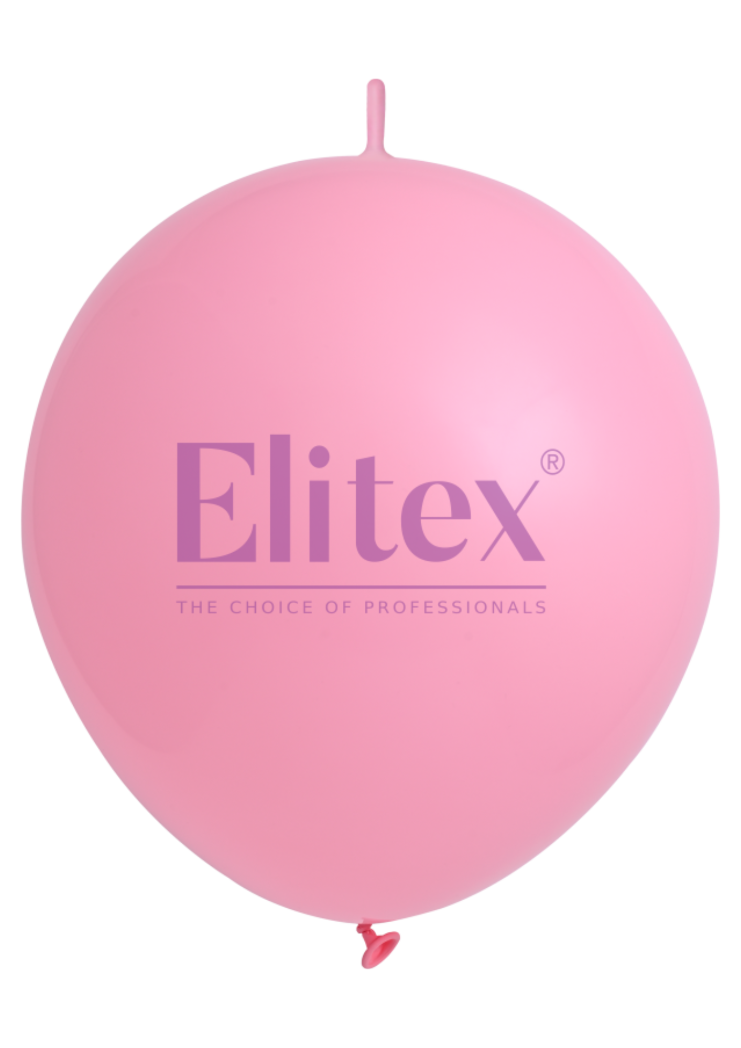 6" Elitex Pink Standard Link Latex Balloons | 100 Count