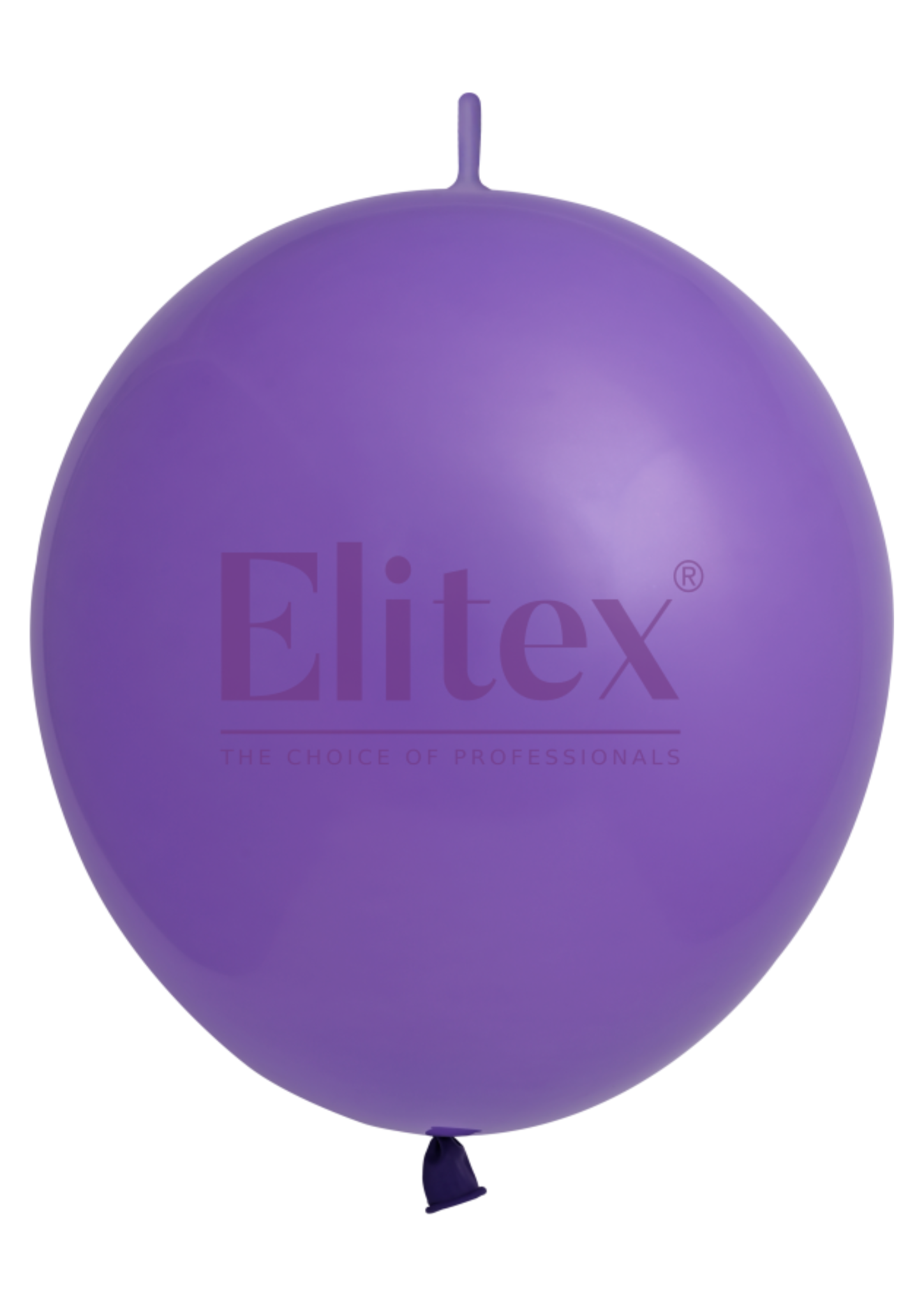 12" Elitex Purple Standard Link Latex Balloons | 100 Count