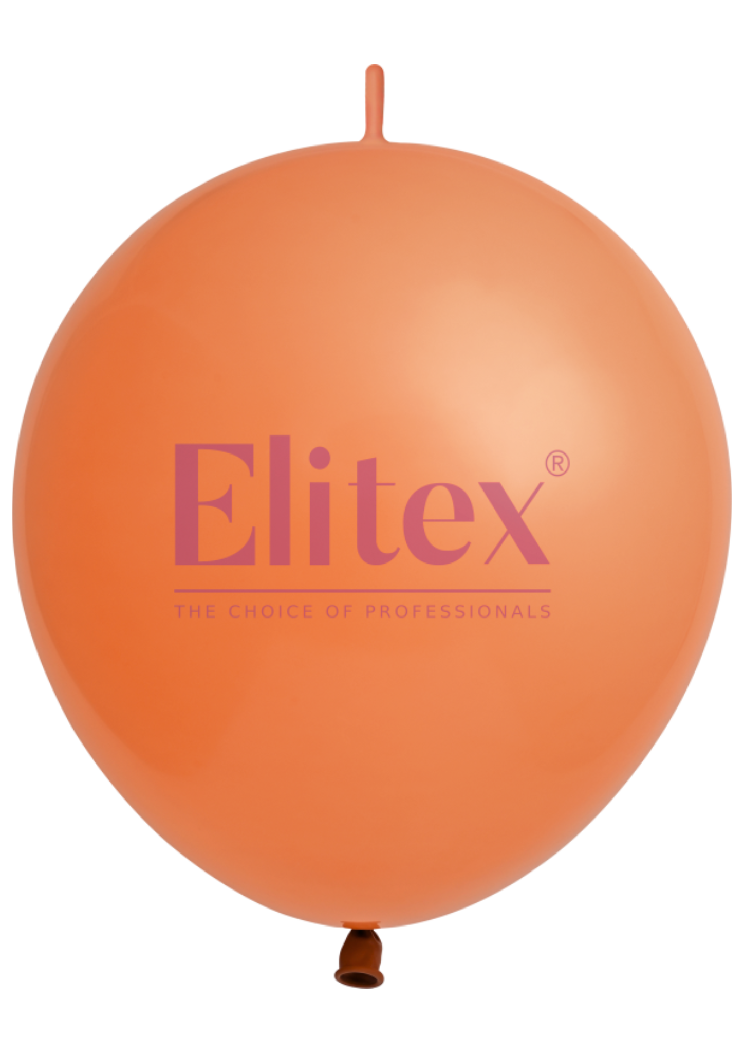 12" Elitex Teak Brown Standard Link Latex Balloons | 100 Count