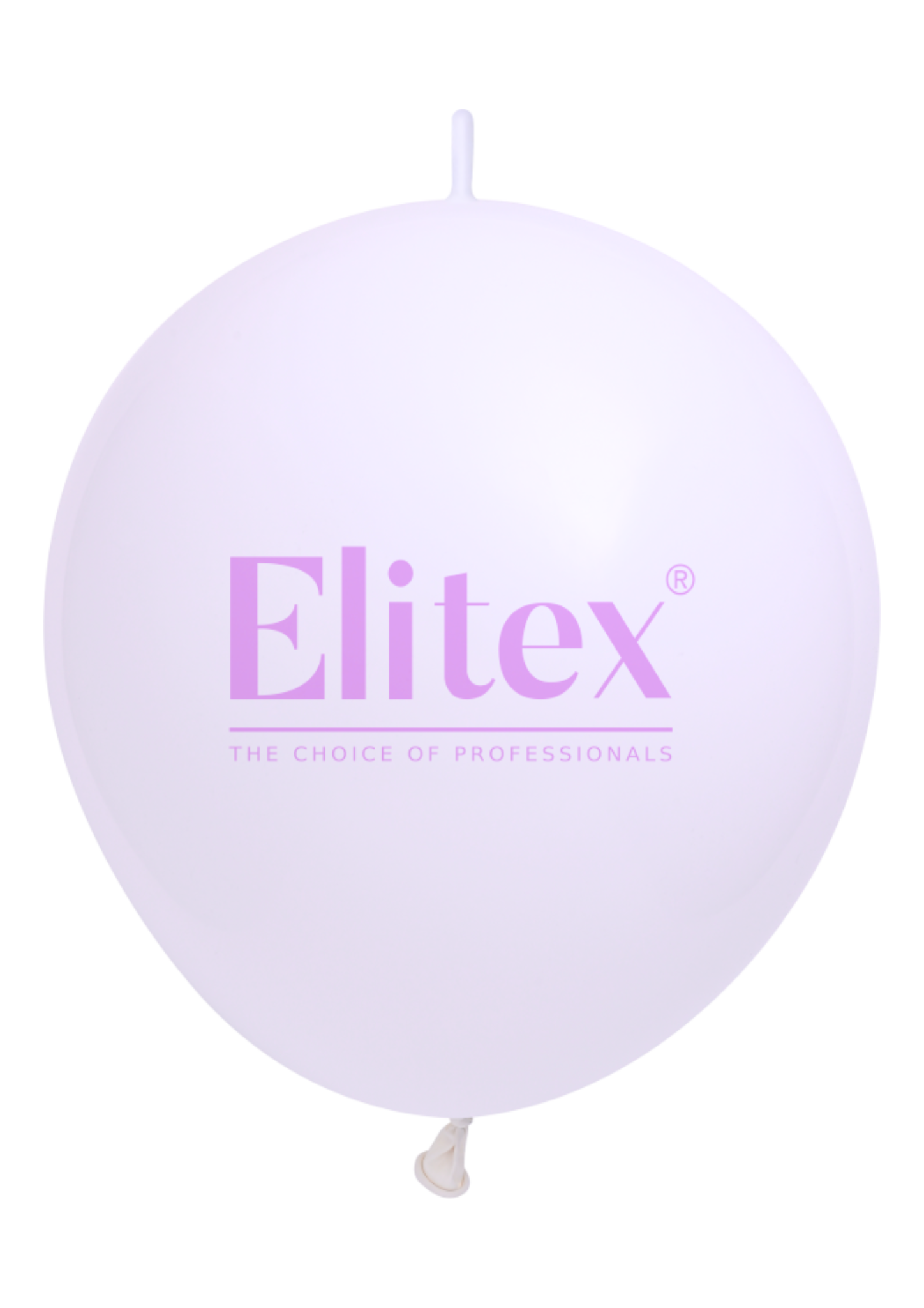 6" Elitex White Standard Link Latex Balloons | 100 Count