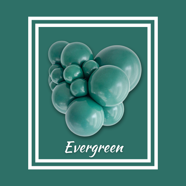 11" TUFTEX Evergreen Latex Balloons | 100 Count