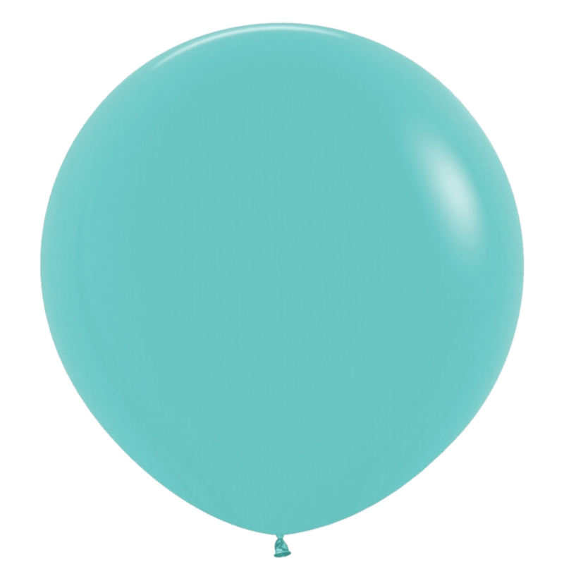 36" Sempertex Fashion Robin's Egg Blue Latex Balloons | 2 Count