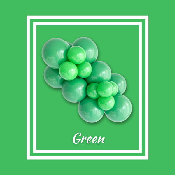 5" TUFTEX Green Latex Balloons | 50 Count