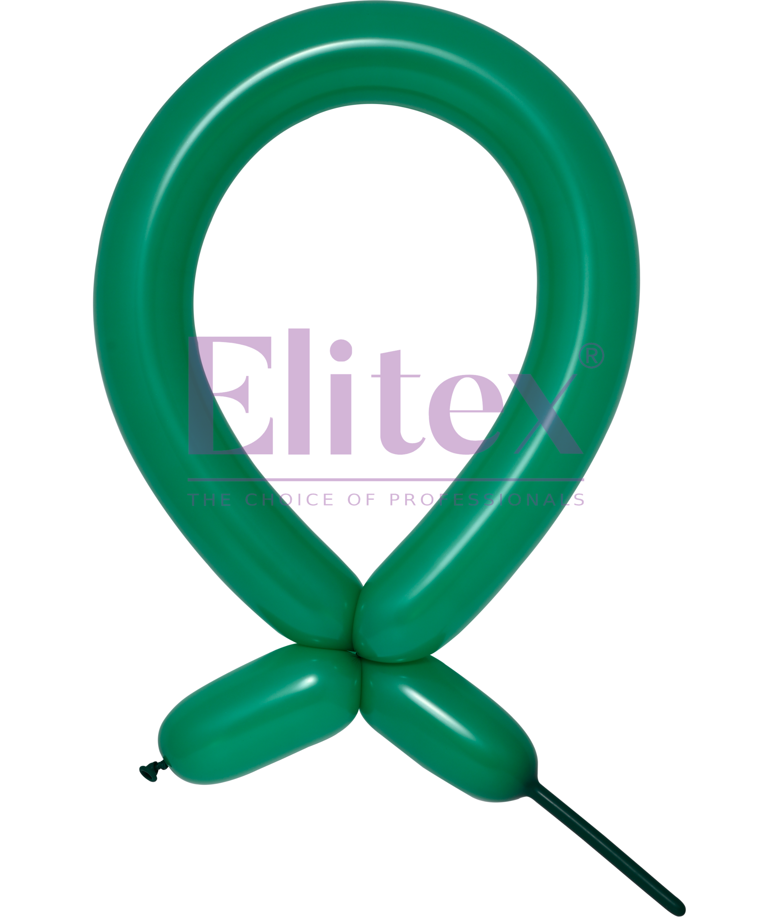 260 Elitex Green Standard Modeling - Twisting Balloons | 50 Count