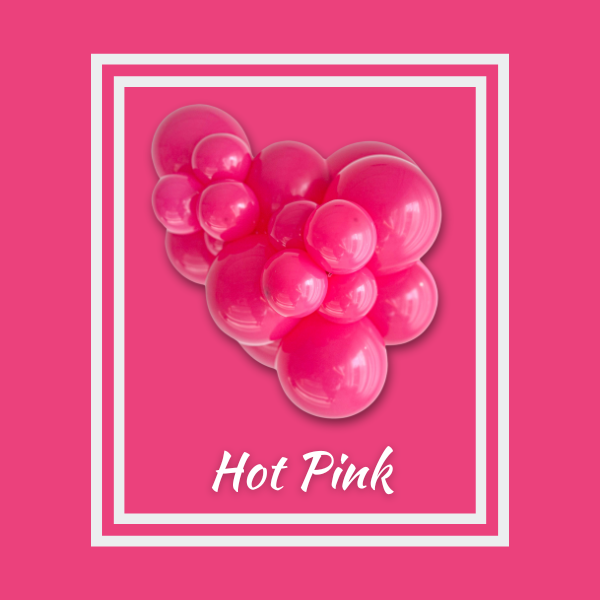 17" TUFTEX Hot Pink Latex Balloons | 72 Count