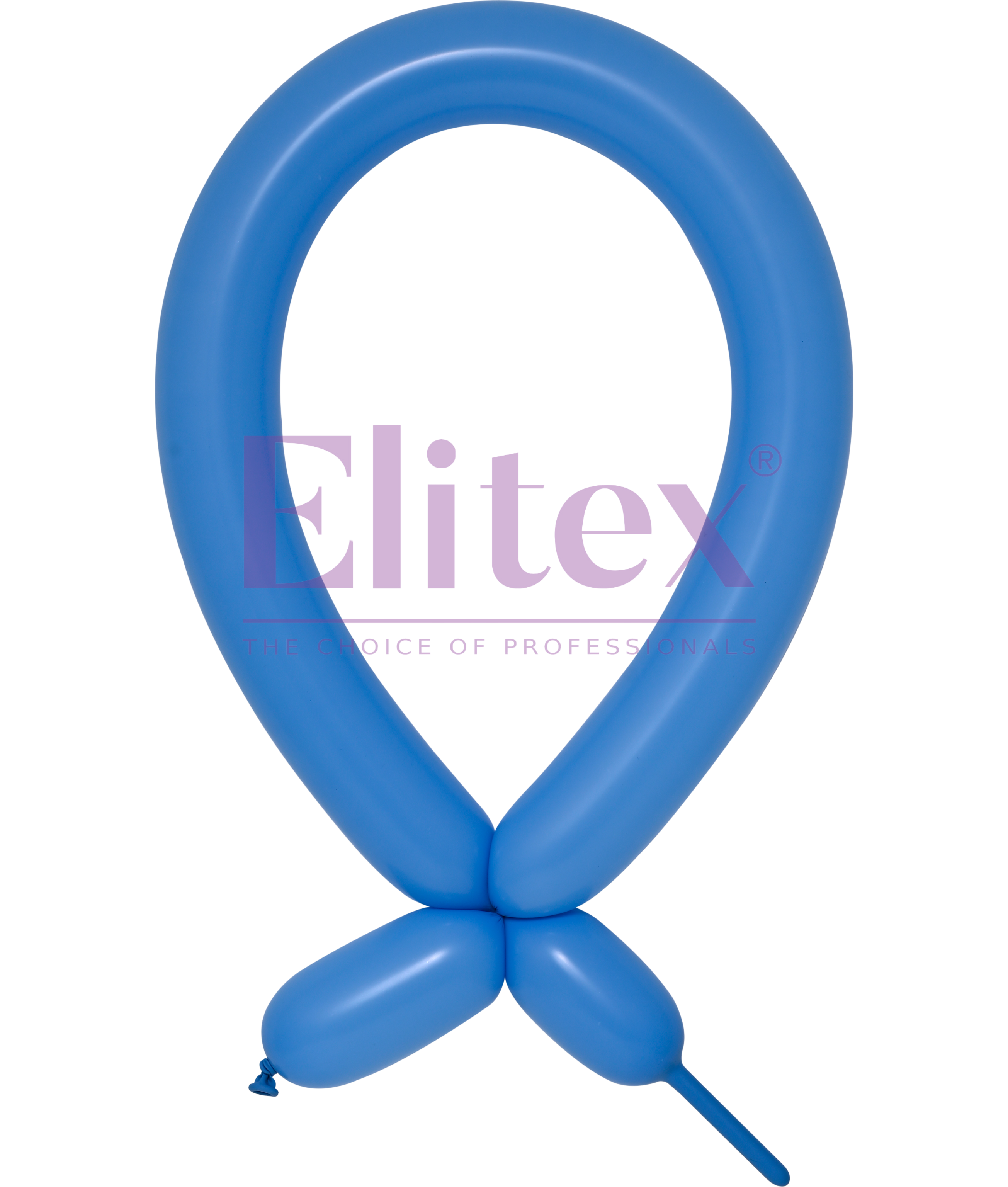 260 Elitex Ice Blue Standard Modeling - Twisting Balloons | 50 Count